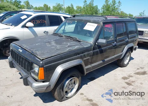 1995 Jeep Cherokee Country из США, поврежденный, VIN 1J4FJ78S9SL666002